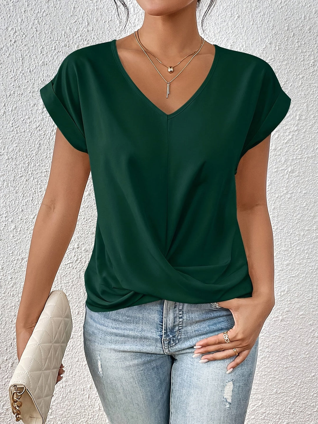 Cleo V-Neck Tee