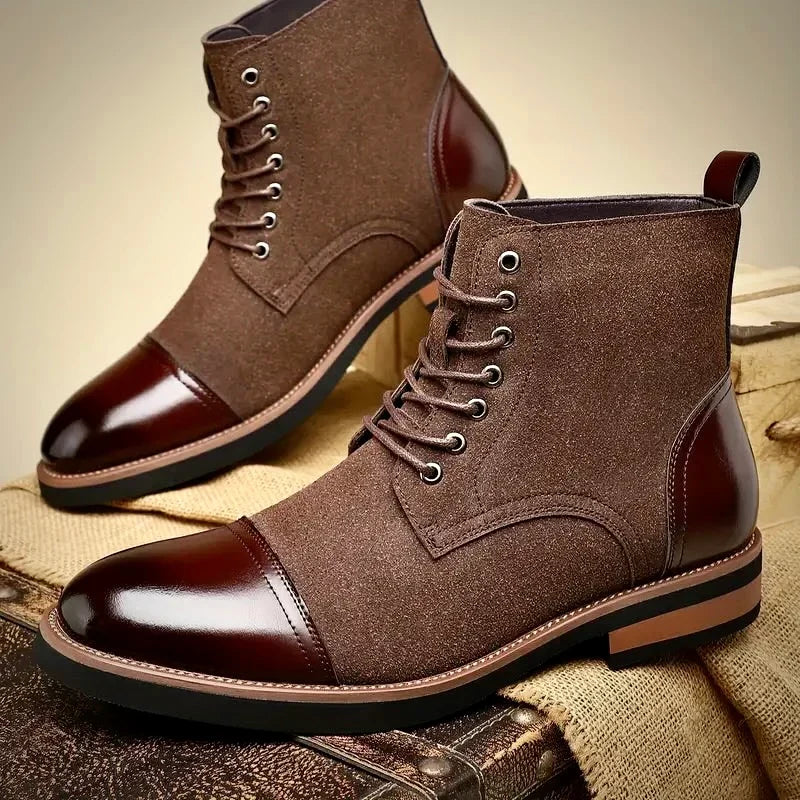 Jesus Lace-Up Ankle Boots