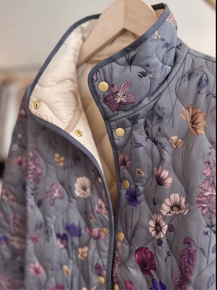 Coraline Printed Quilted Jacket