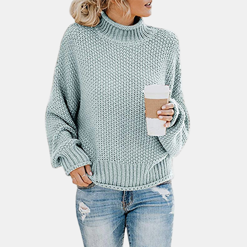 Abigail Mock Neck Sweater