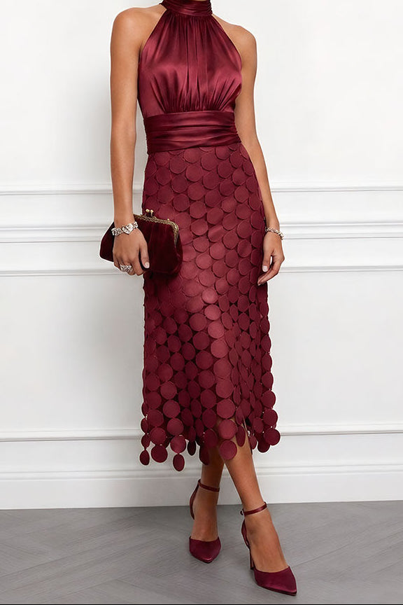 Barbara Halter Dress