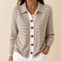 Anna Striped Cardigan
