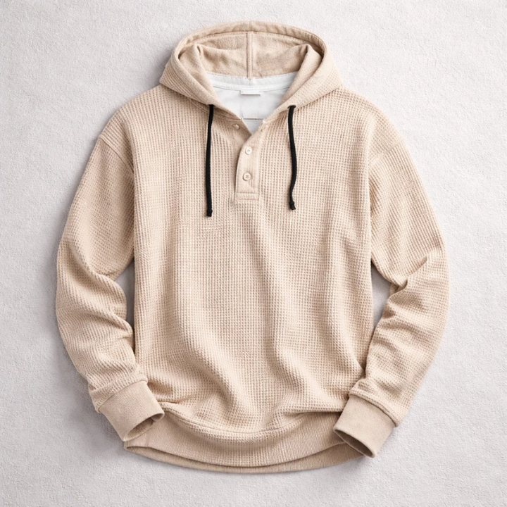 Marcus Textured Hooded Pullover