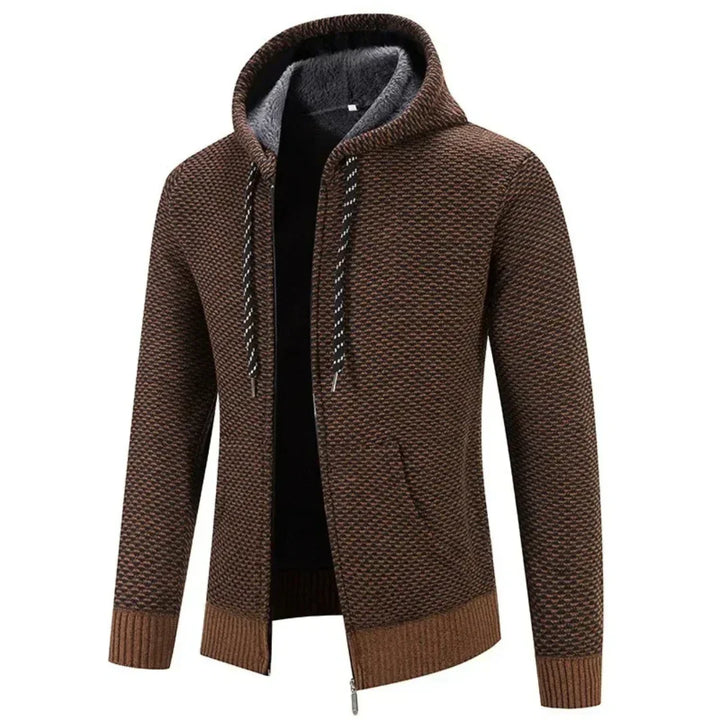 Alexander Hooded Knit Jacket