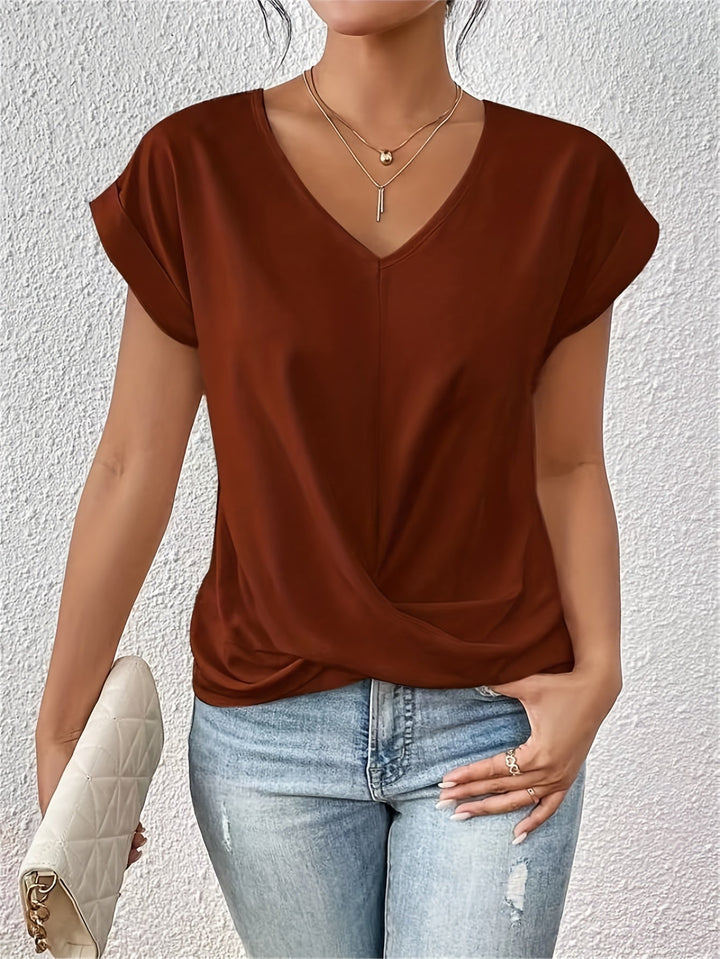 Cleo V-Neck Tee