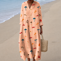 Margaret Printed Midi Dress