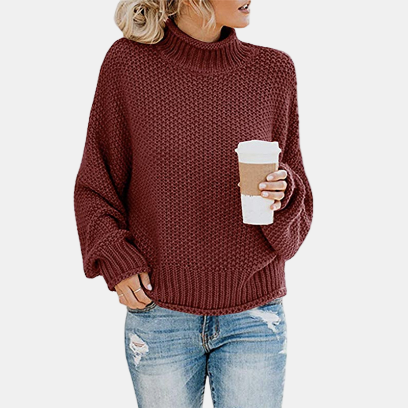 Abigail Mock Neck Sweater