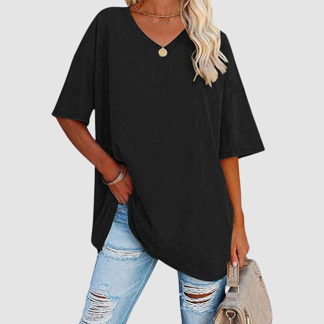 Gabrielle V-Neck Tee