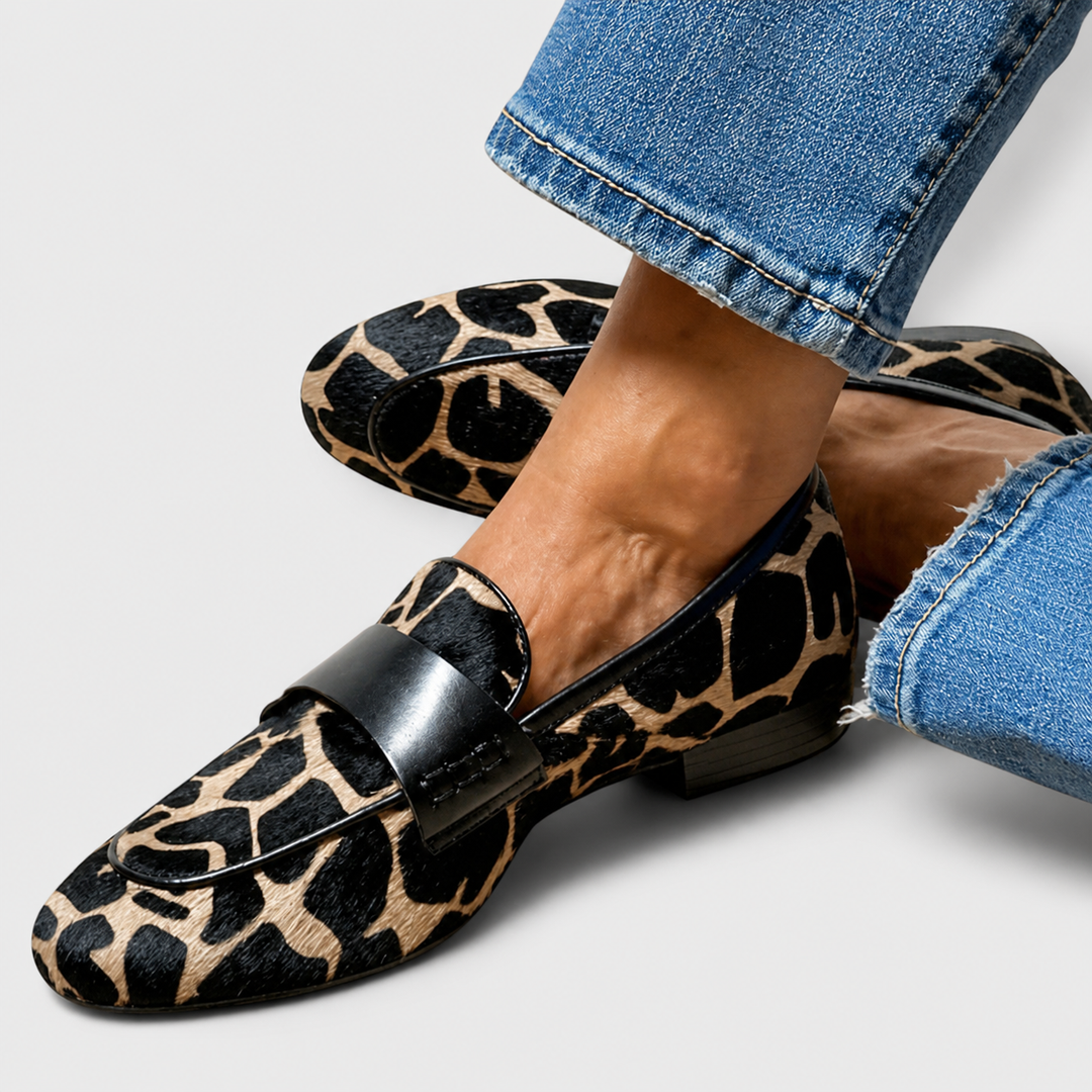 Léonie™ | Leopard Moccasin