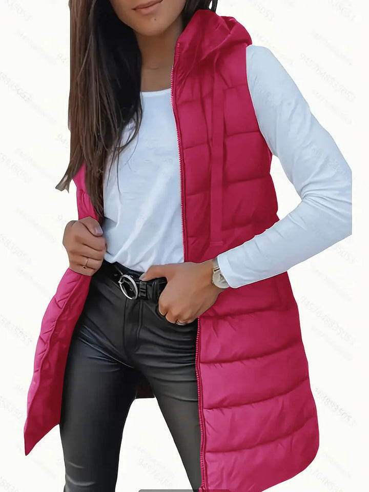 Delaney Hooded Puffer Vest