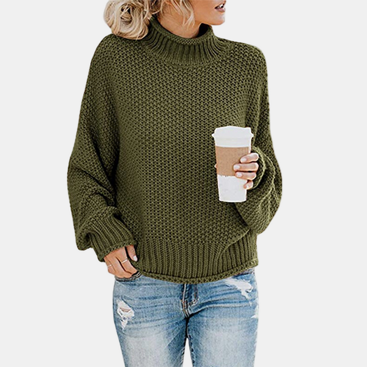 Abigail Mock Neck Sweater