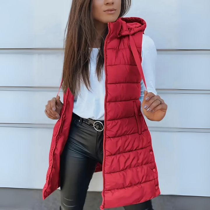 Delaney Hooded Puffer Vest