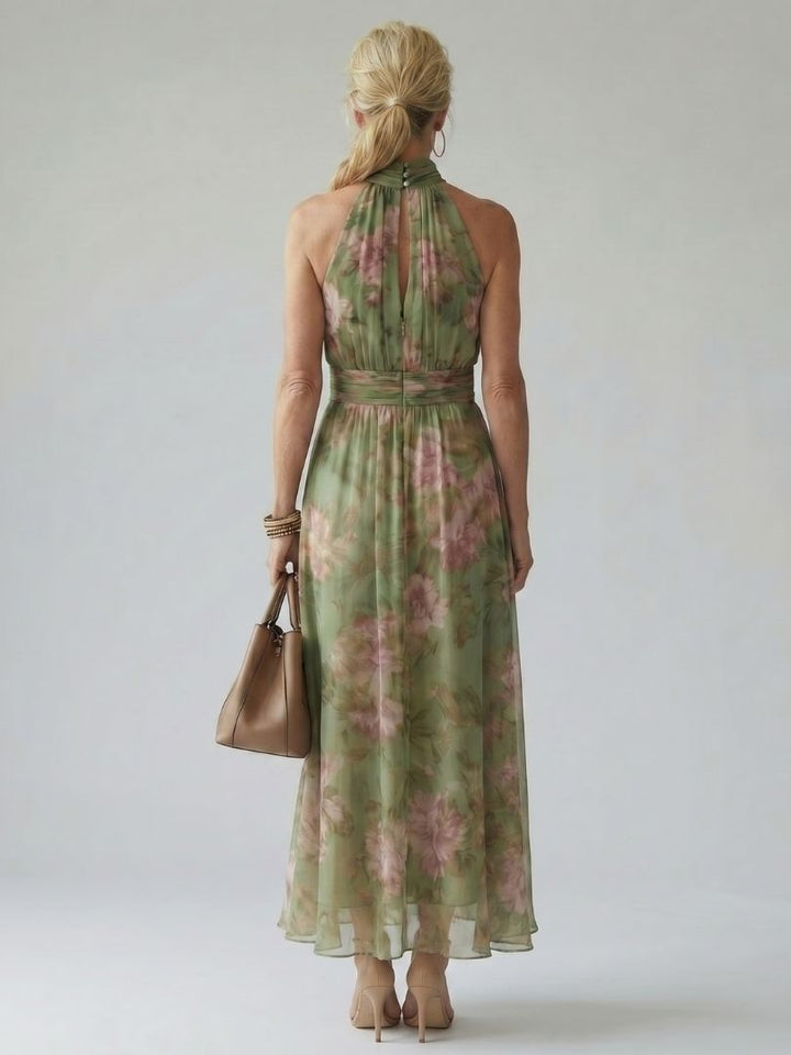 Rachel Printed Midi Dress
