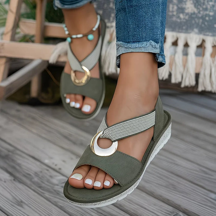 Skylar Buckle Sandals