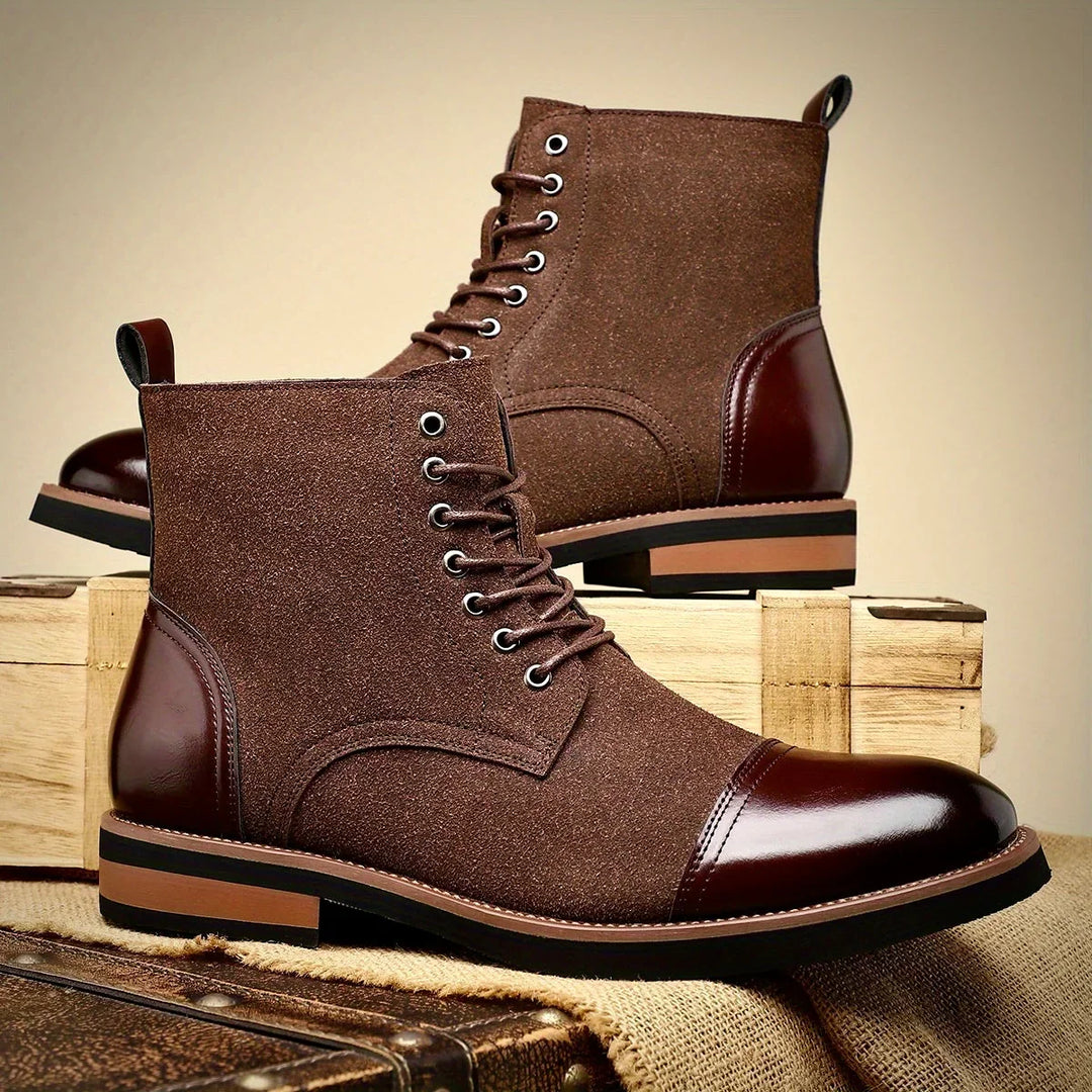 Jesus Lace-Up Ankle Boots
