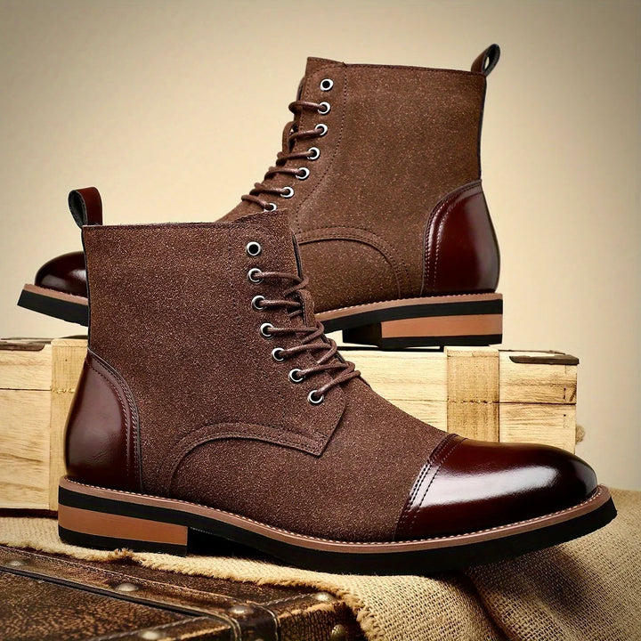 Jesus Lace-Up Ankle Boots