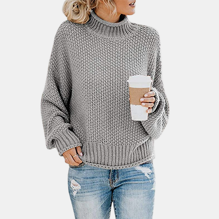 Abigail Mock Neck Sweater