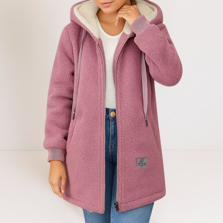 Margaret Hooded Sherpa Jacket