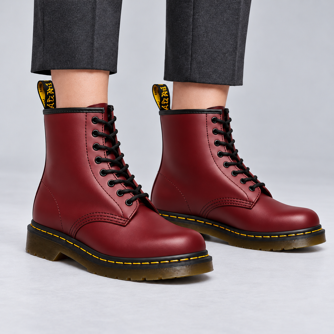 Elaine Lace-Up Ankle Boots