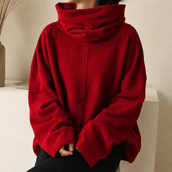 Colette Cowl-Neck Pullover