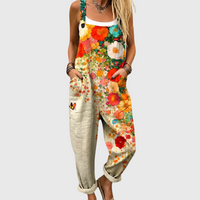 Camille Colorful Floral Jumpsuit
