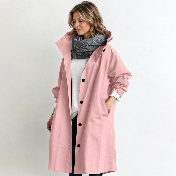 Erin Hooded Longline Coat
