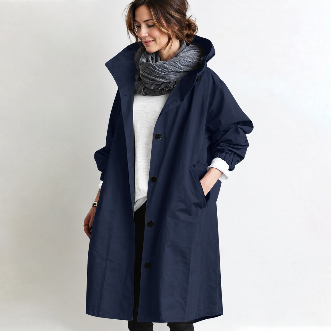 Erin Hooded Longline Coat