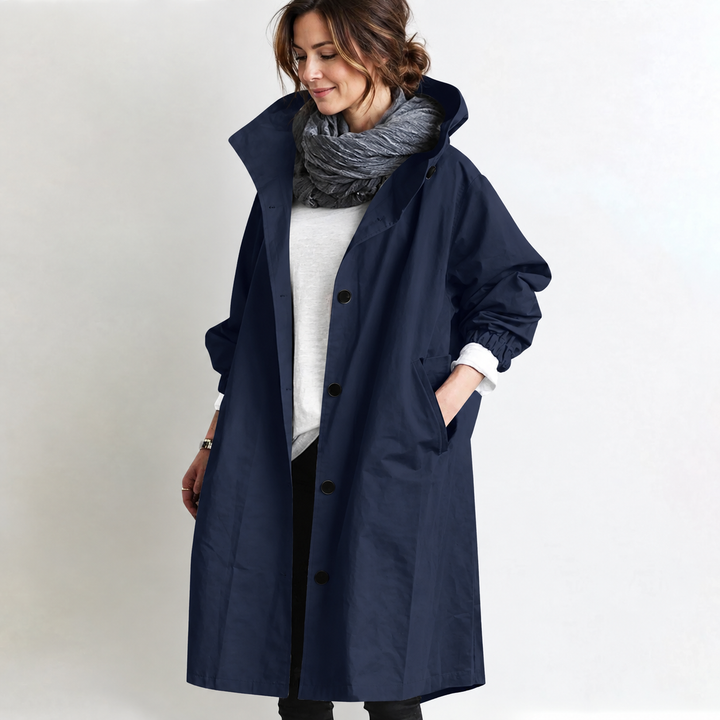 Erin Hooded Longline Coat
