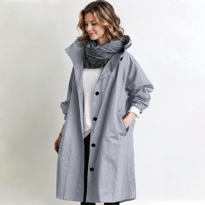 Erin Hooded Longline Coat