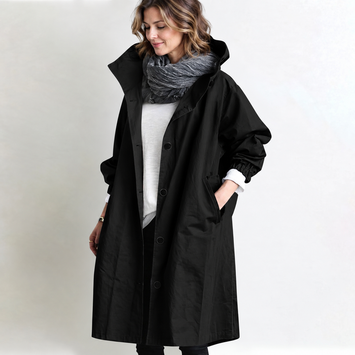 Erin Hooded Longline Coat