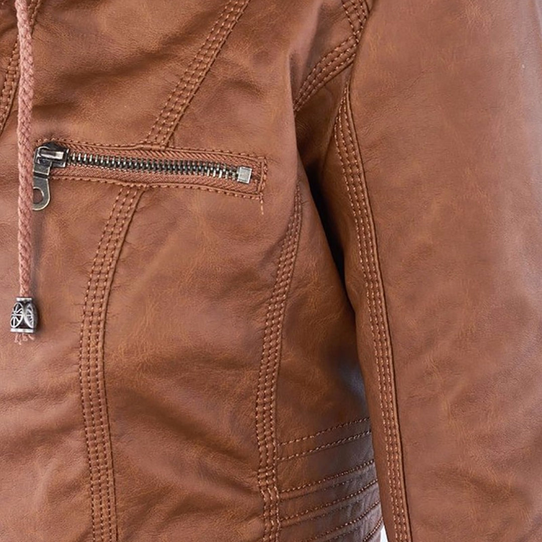 Cheryl Hooded Zip Jacket