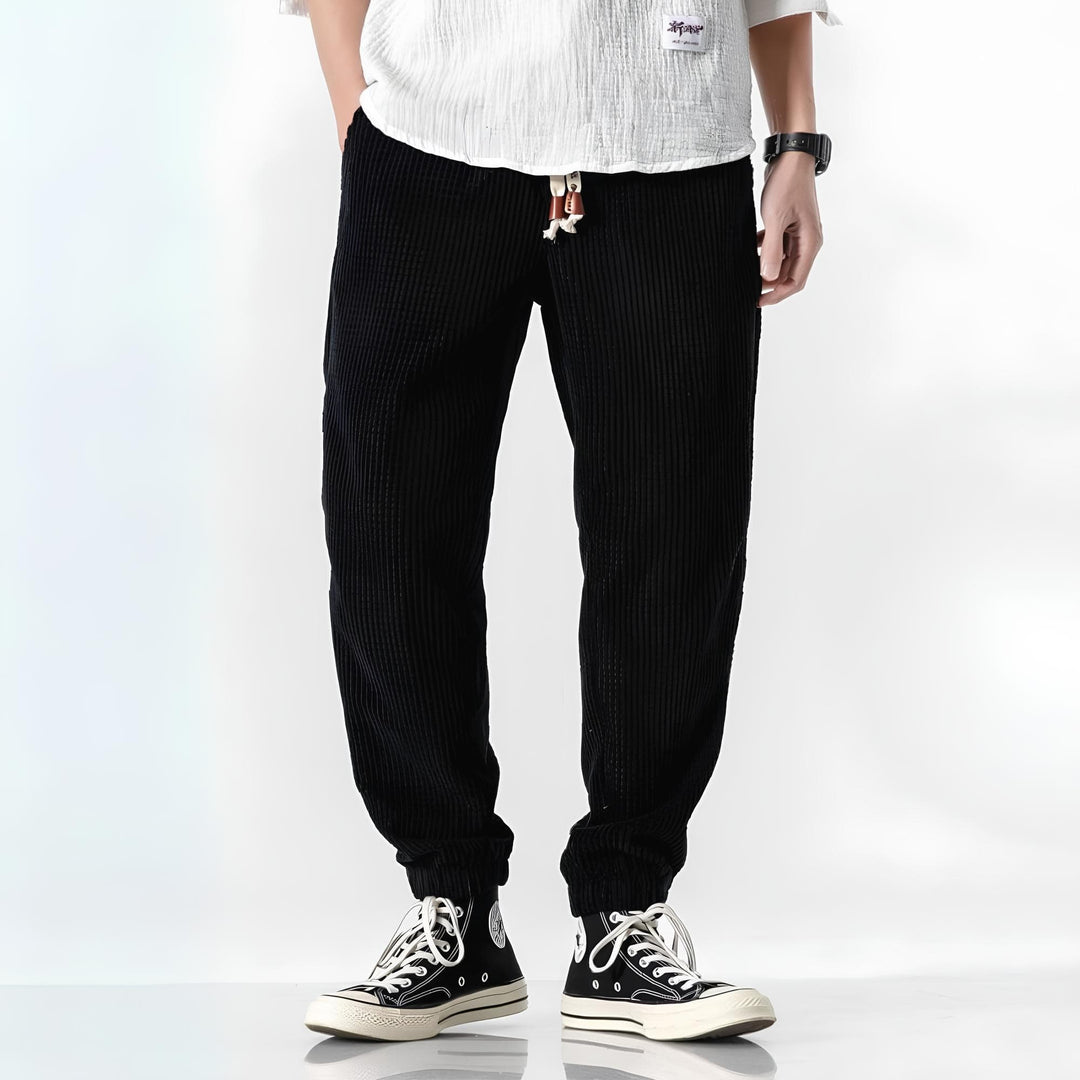 David Textured Comfort Pants