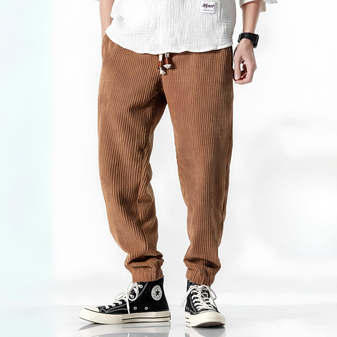 David Textured Comfort Pants