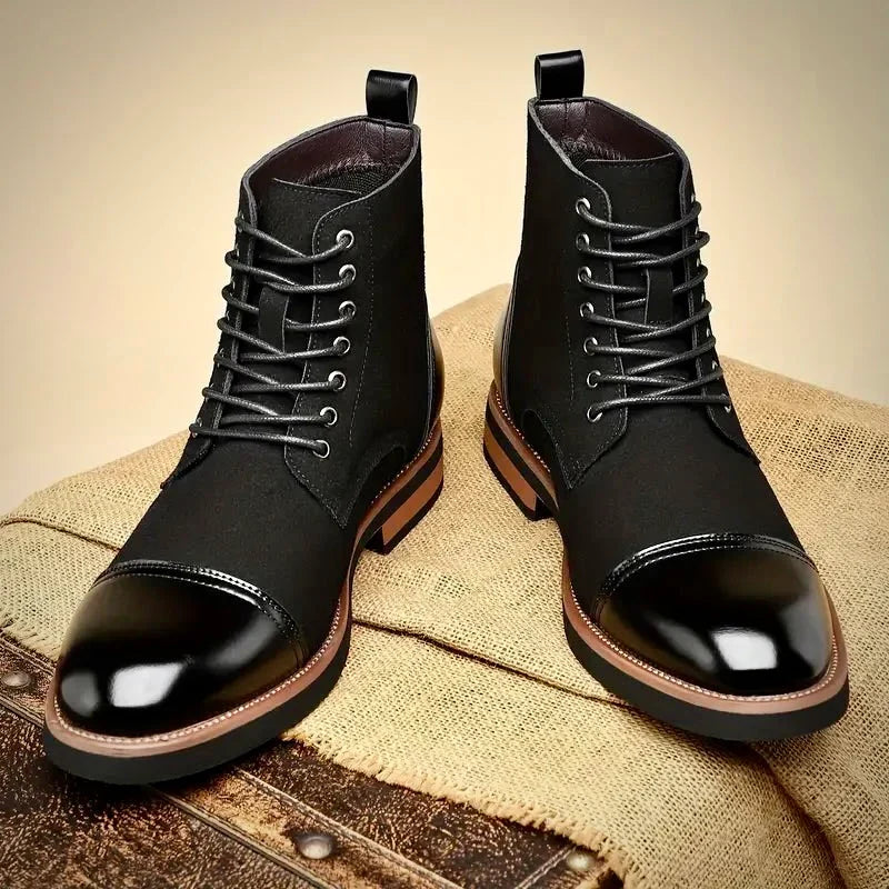 Jesus Lace-Up Ankle Boots