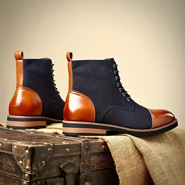 Jesus Lace-Up Ankle Boots
