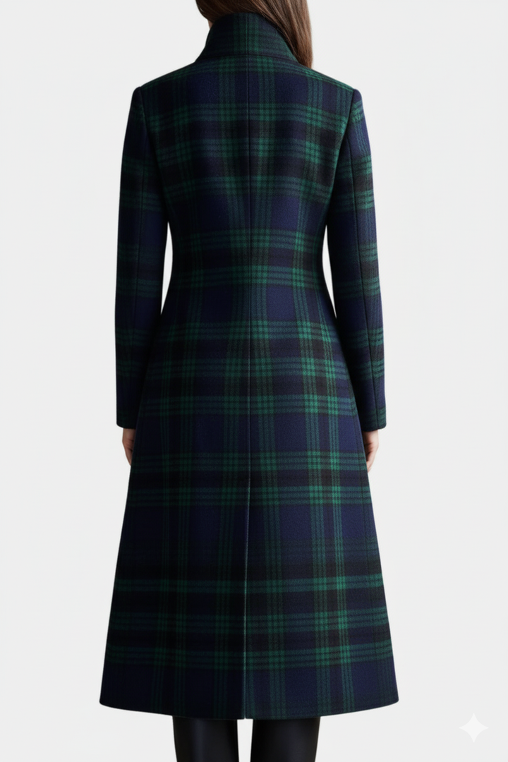 Glendine Plaid Coat