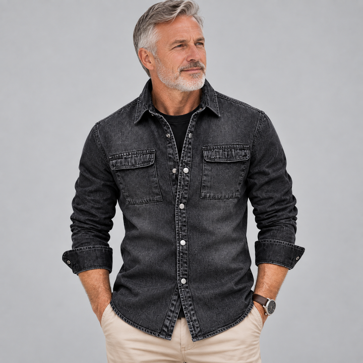 Griffin Denim Shirt