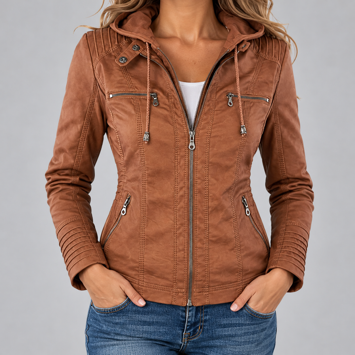 Cheryl Hooded Zip Jacket