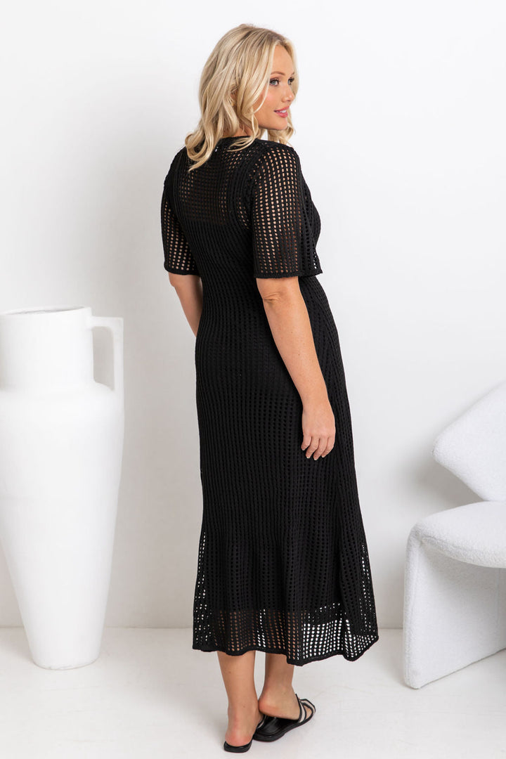 Judith Textured Maxi Dress