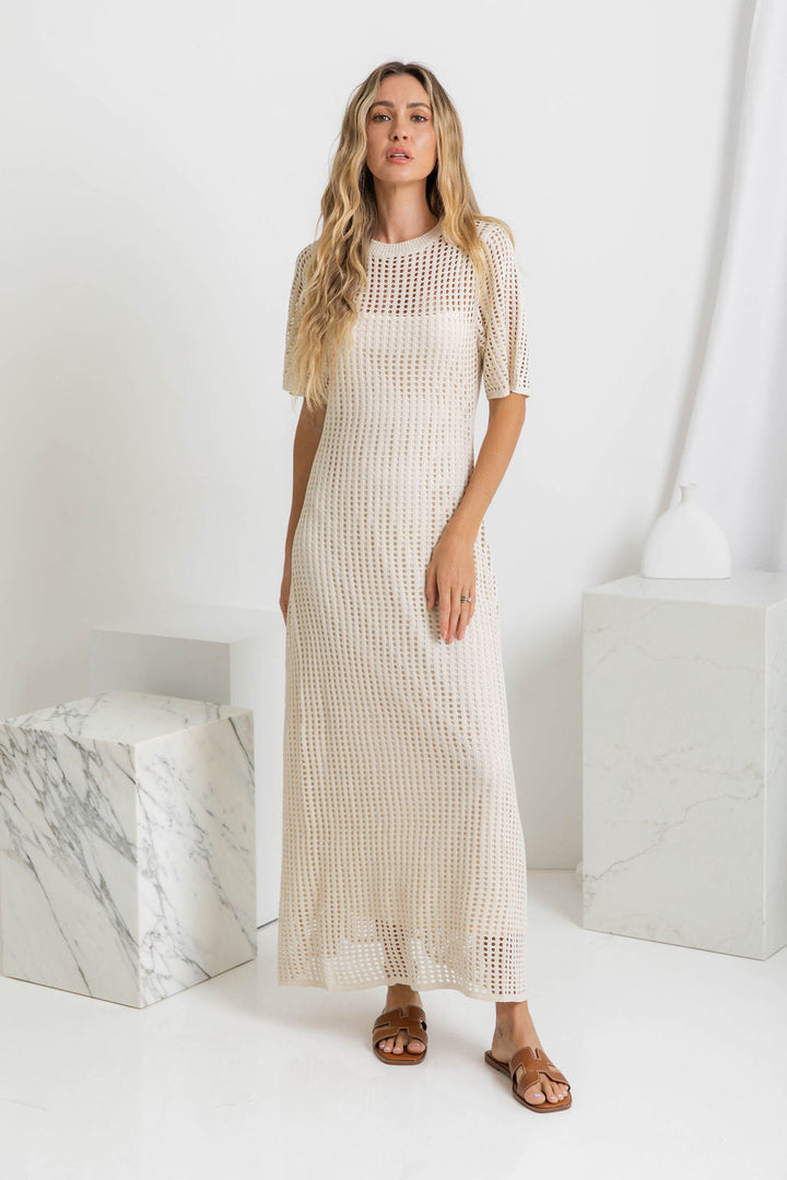 Judith Textured Maxi Dress
