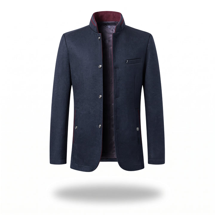 Trevor Mandarin Collar Blazer