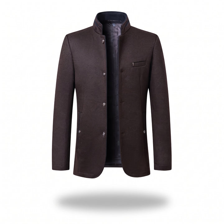 Trevor Mandarin Collar Blazer