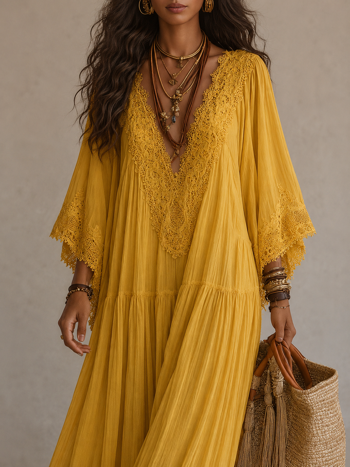 Isabella Flowing Maxi Dress