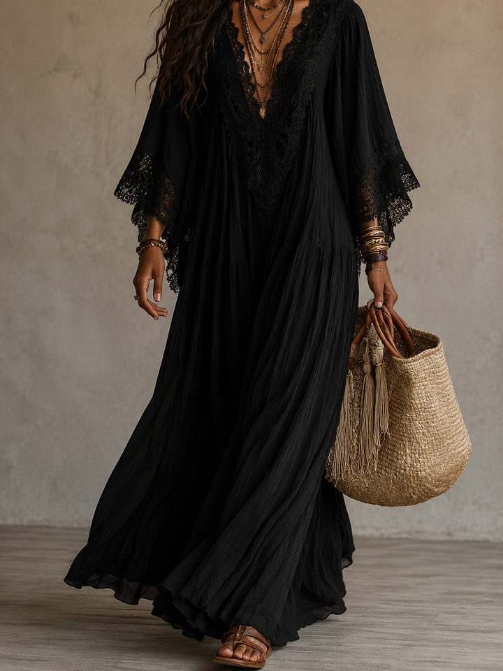 Isabella Flowing Maxi Dress