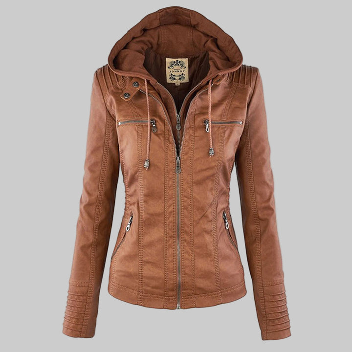 Cheryl Hooded Zip Jacket