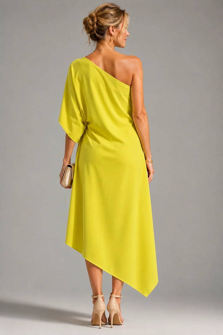 Lauren Draped Midi Dress