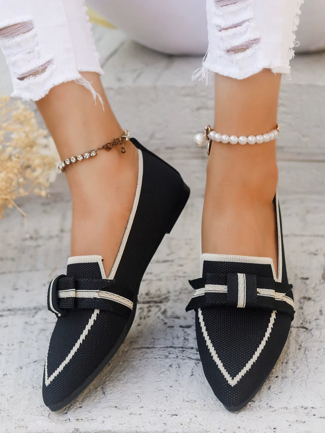 Marceline Bow Loafers