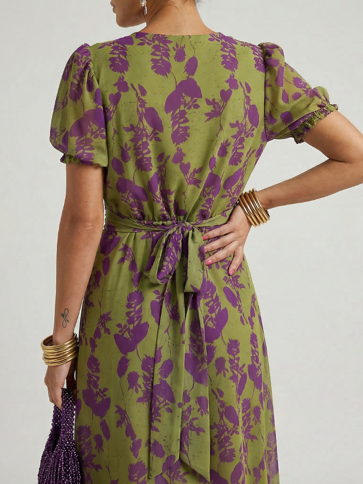Sophie Floral Midi Dress