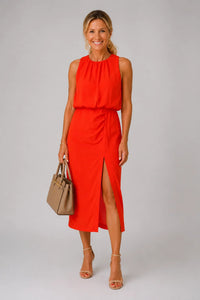 Natalie Sleeveless Midi Dress