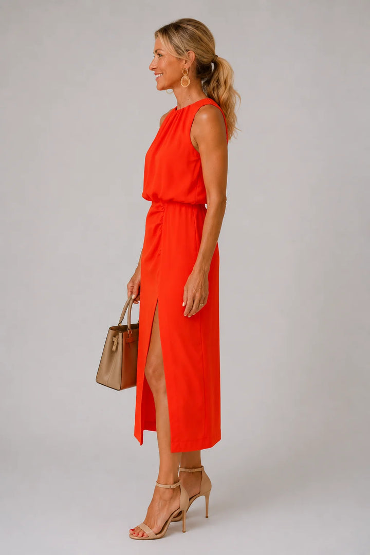 Natalie Sleeveless Midi Dress